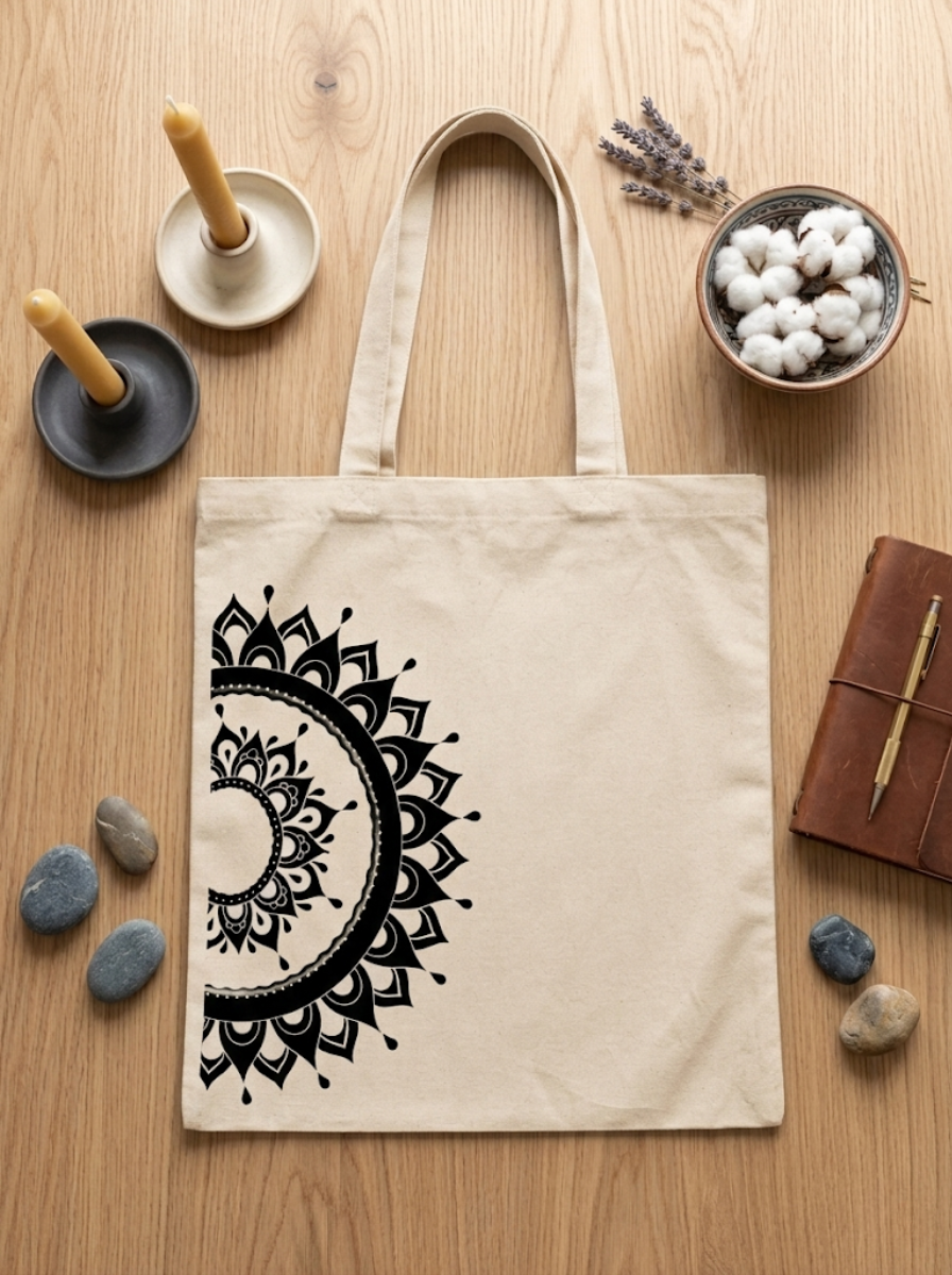 Cotton Tote Bag - Design 56