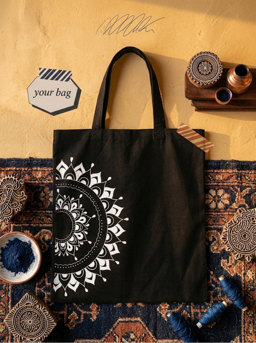 Cotton Tote Bag - Design 56