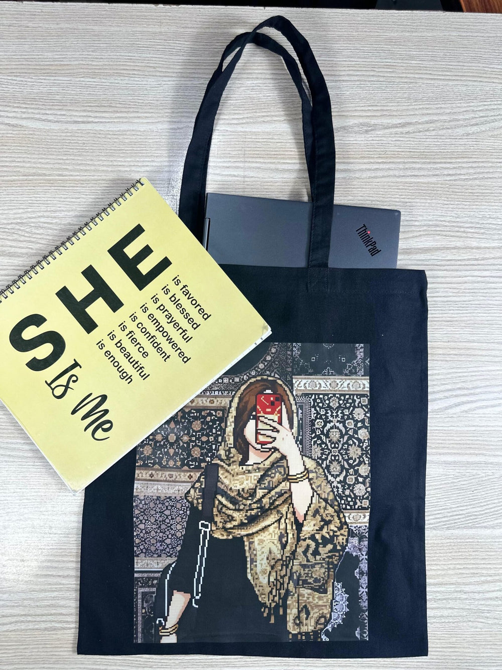 Cotton Tote Bag - Design 36