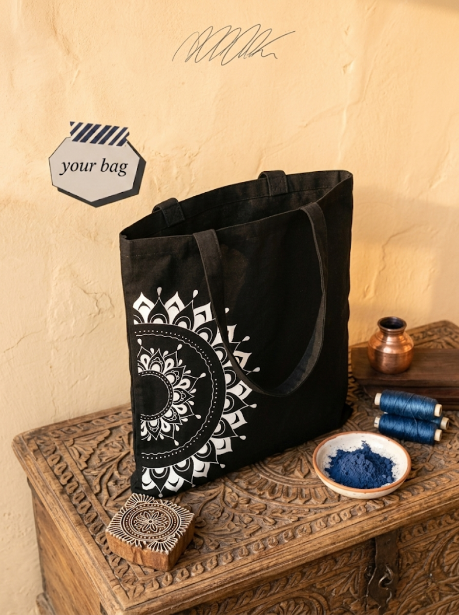 Cotton Tote Bag - Design 56
