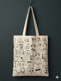 Cotton Tote Bag - Design 1