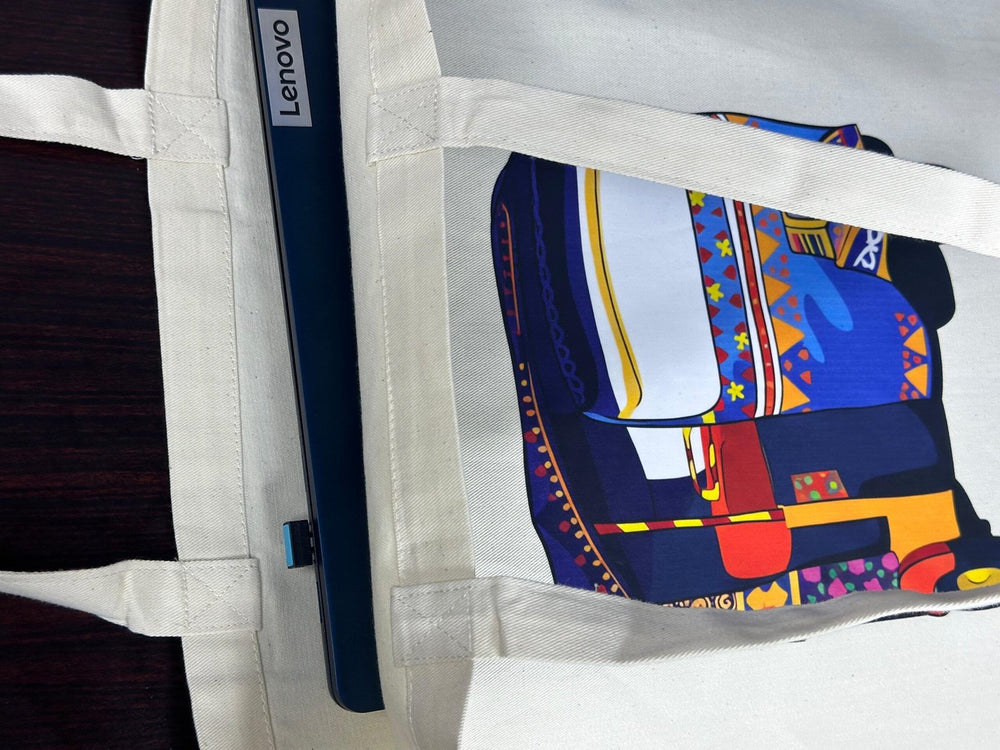Cotton Tote Bag - Design 22