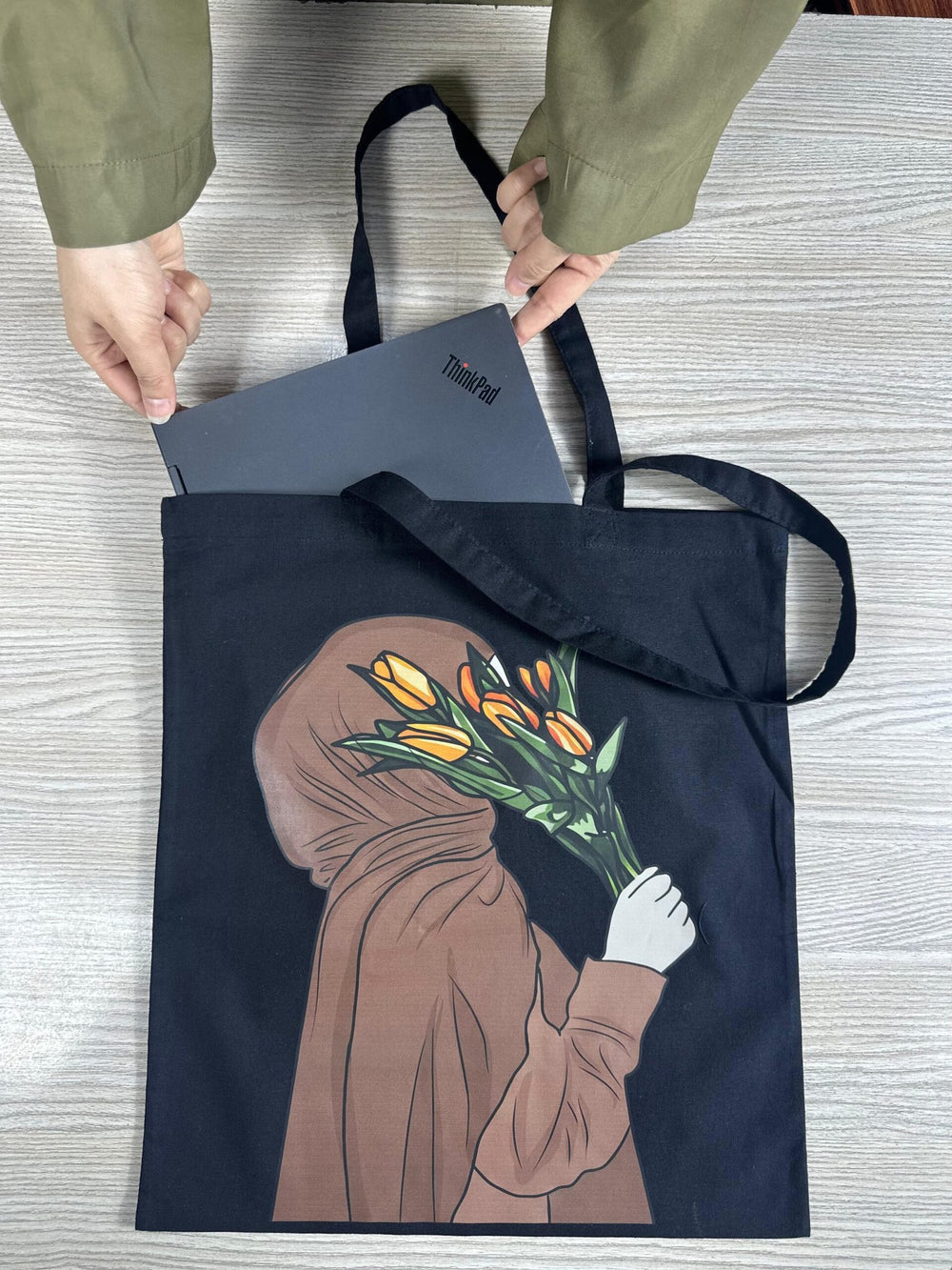 Cotton Tote Bag - Design 45