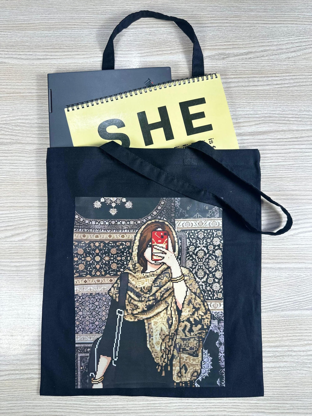Cotton Tote Bag - Design 36
